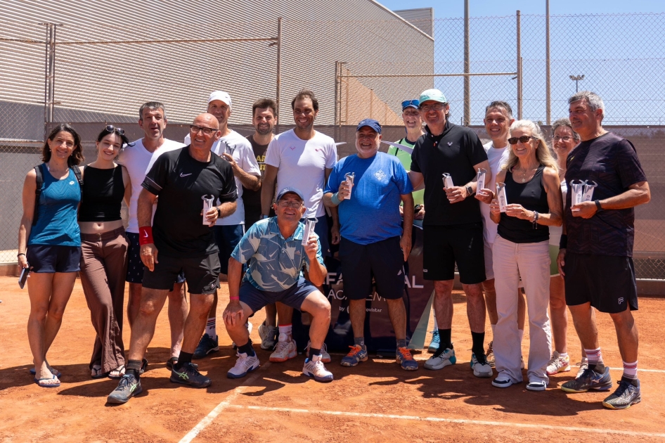 El circuito mundial de veteranos visita Vilanova y Manacor