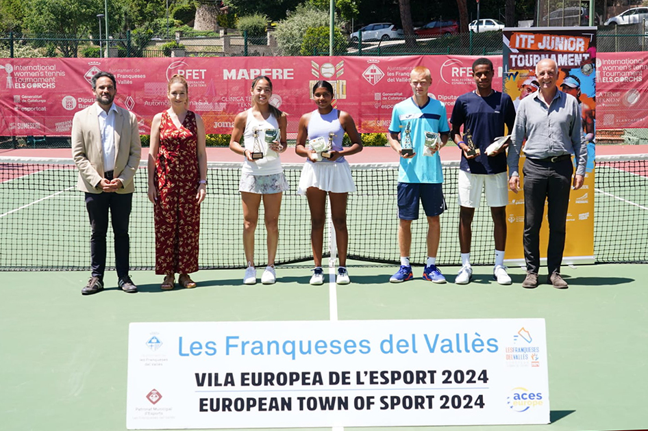 Primera final internacional de Marcos Alogo en el jnior de Les Franqueses