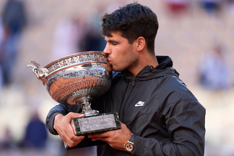 Carlos Alcaraz ya es el nuevo rey de Roland Garros Carlos Alcaraz ya es el nuevo rey de Roland Garros