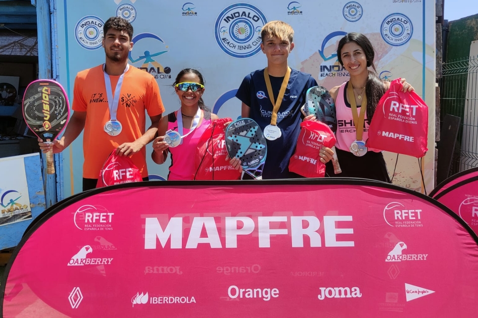 Vera acoge la segunda cita de la Liga MAPFRE de Tenis Playa by Oakberry