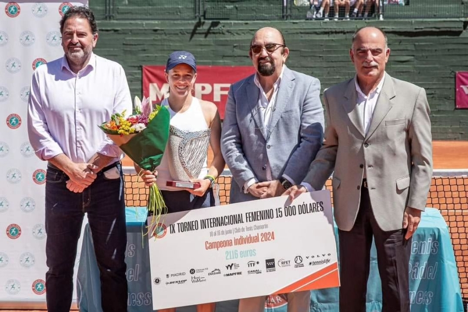 Kaitlin Quevedo conquista su tercer título de la temporada en Madrid Kaitlin Quevedo conquista su tercer título de la temporada en Madrid