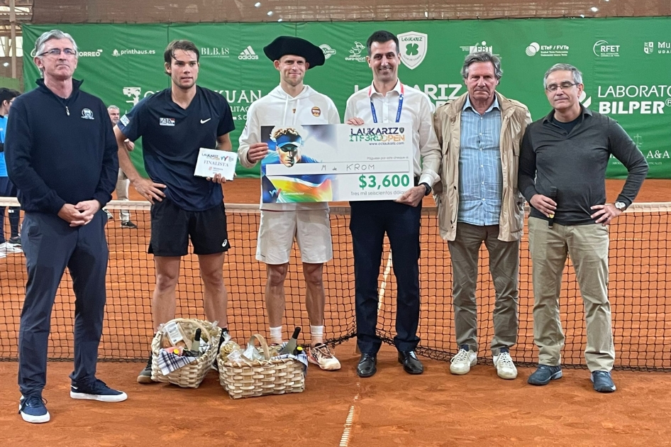 Protagonismo neerlands en el Open de Laukariz en Mungia