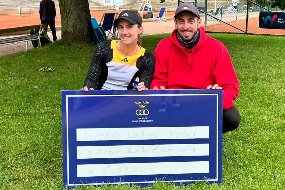 Irene Burillo vuelve a disputar una final ITF en Suecia Irene Burillo vuelve a disputar una final ITF en Suecia