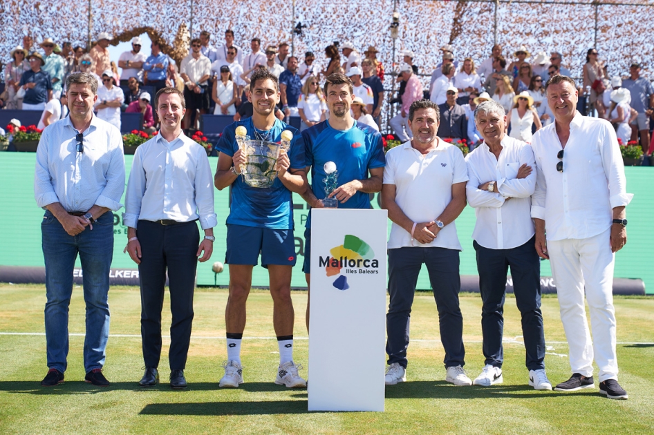 El chileno Alejandro Tabilo triunfa sobre la hierba del Mallorca Championships by waterdrop