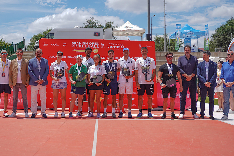 Espectacular puesta en escena del Spanish Open by Cervezas Victoria de Pickleball en Madrid Espectacular puesta en escena del Spanish Open by Cervezas Victoria de Pickleball en Madrid