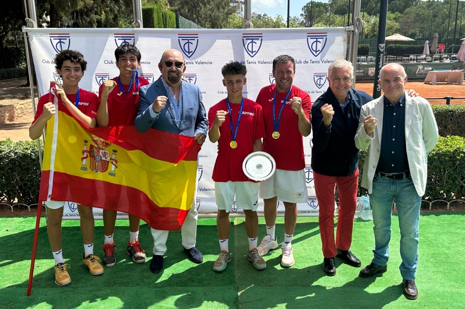 La Seleccin Espaola MAPFRE infantil se proclama Campeona de Europa en Valencia