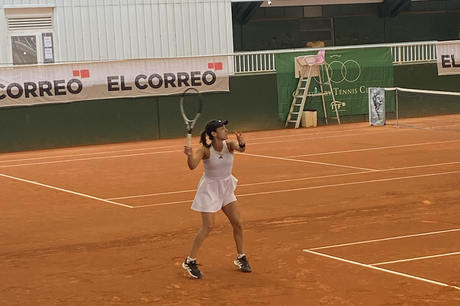 Lucía Cortez se ve superada por la argentina Solana Sierra en la final de Getxo Lucía Cortez se ve superada por la argentina Solana Sierra en la final de Getxo