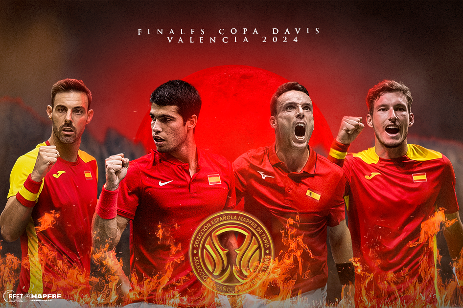 Alcaraz, Bautista, Carreño y Granollers, convocados para la Copa Davis a la espera de un quinto jugador Alcaraz, Bautista, Carreño y Granollers, convocados para la Copa Davis a la espera de un quinto jugador