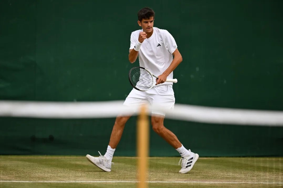 Rafael Jdar brilla en Wimbledon con sendos puestos de cuartofinalista en jniors