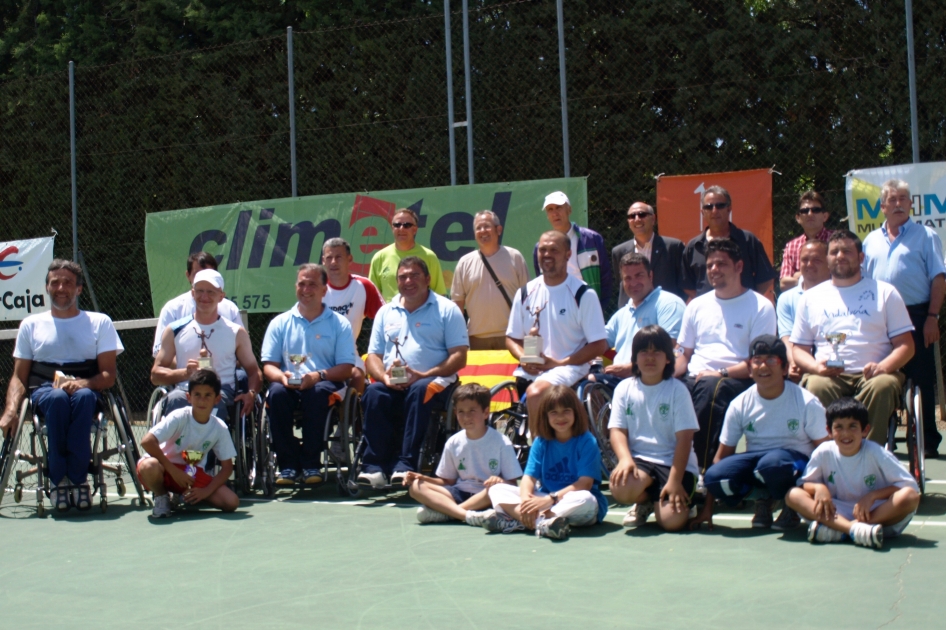 Victoria de Martín Varela en el V Open Ciudad de Huesca de tenis en silla