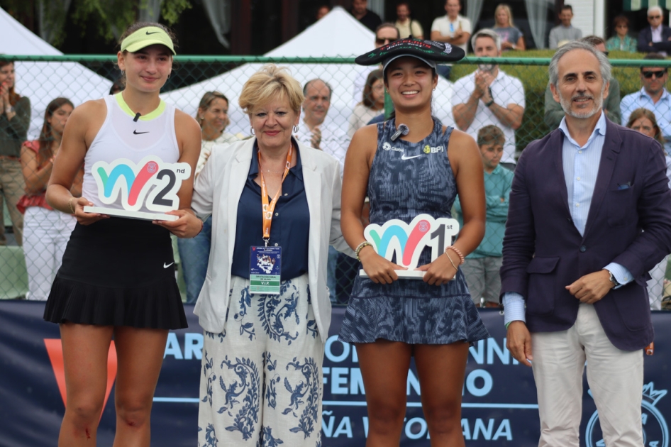El torneo W100 de Vitoria acaba en manos de la joven filipina Alexandra Eala El torneo W100 de Vitoria acaba en manos de la joven filipina Alexandra Eala