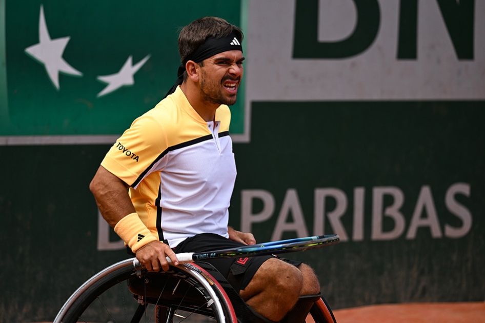 Martn de la Puente asciende al N 3 mundial de tenis en silla