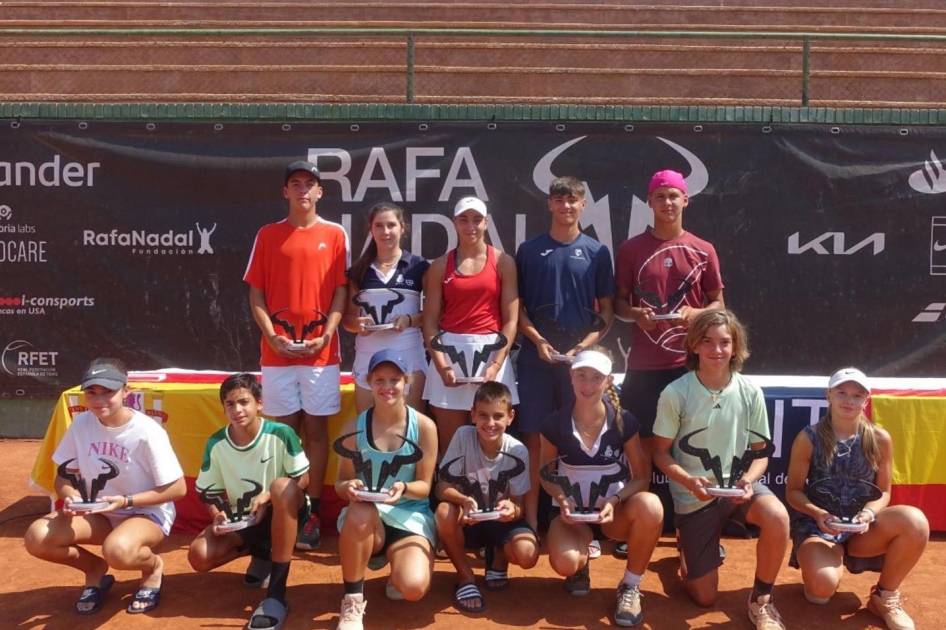 El circuito juvenil Rafa Nadal Tour viaja a Madrid