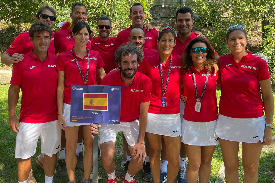 Las Selecciones Españolas MAPFRE de Tenis +35 y +40 disputan el Mundial en Portugal Las Selecciones Españolas MAPFRE de Tenis +35 y +40 disputan el Mundial en Portugal