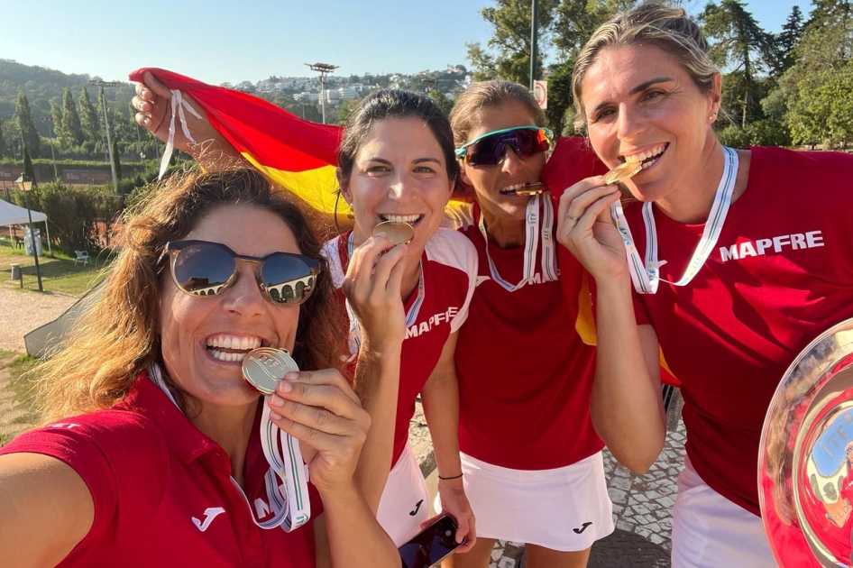 Título mundial para la Selección Española MAPFRE femenina +40 Título mundial para la Selección Española MAPFRE femenina +40