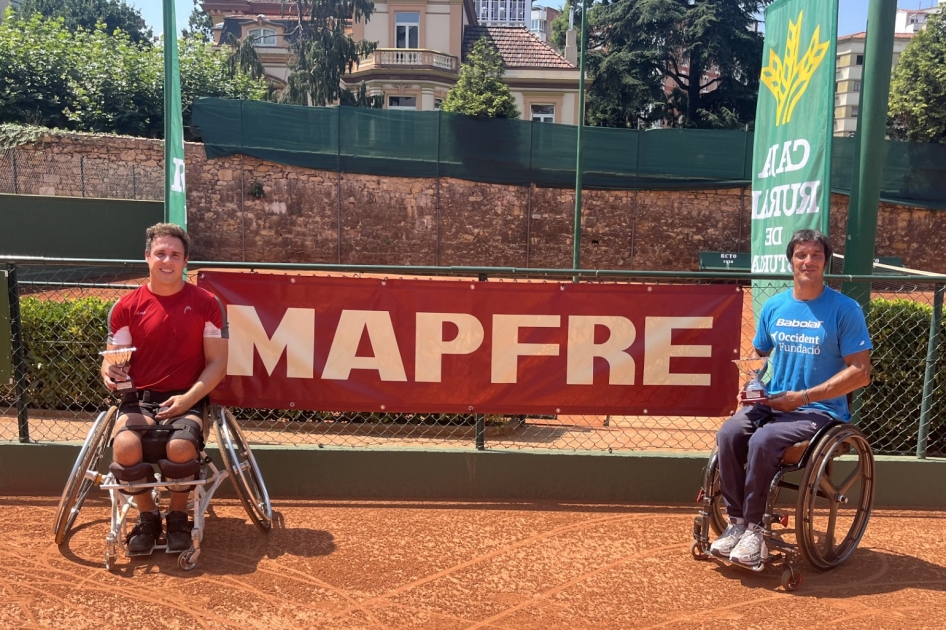 Quico Tur gana el abierto nacional de Oviedo en la Liga MAPFRE de Tenis Silla