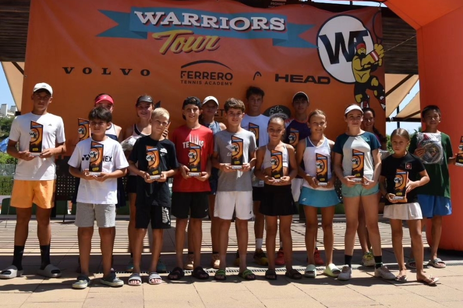 Ganadores del Circuito Nacional Juvenil Warriors Tour en Tarragona