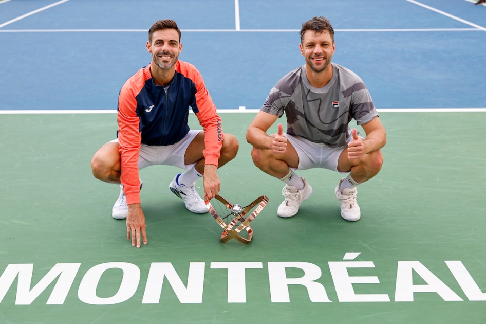 Marcel Granollers y Horacio Zeballos conquistan el Masters 1000 de Montreal Marcel Granollers y Horacio Zeballos conquistan el Masters 1000 de Montreal