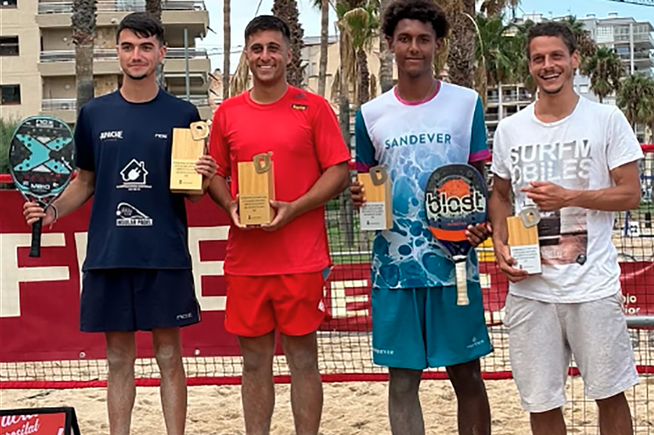 Victorias de Farías-Rodríguez y García-Tejada en el internacional de Calonge Victorias de Farías-Rodríguez y García-Tejada en el internacional de Calonge