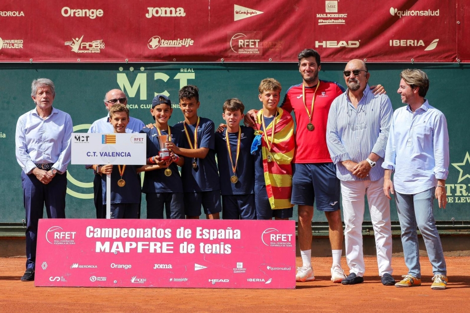 El CT Valencia logra el doblete en el Campeonato de Espaa MAPFRE Alevn por Equipos 