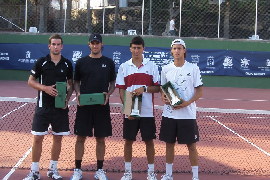 Joao Sousa consigue su tercera victoria consecutiva en el Futures de Lanzarote