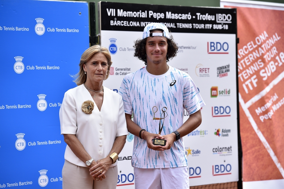 Tito Chávez repite victoria en el segundo júnior de Barcelona, donde Juliana Giaccio es finalista Tito Chávez repite victoria en el segundo júnior de Barcelona, donde Juliana Giaccio es finalista