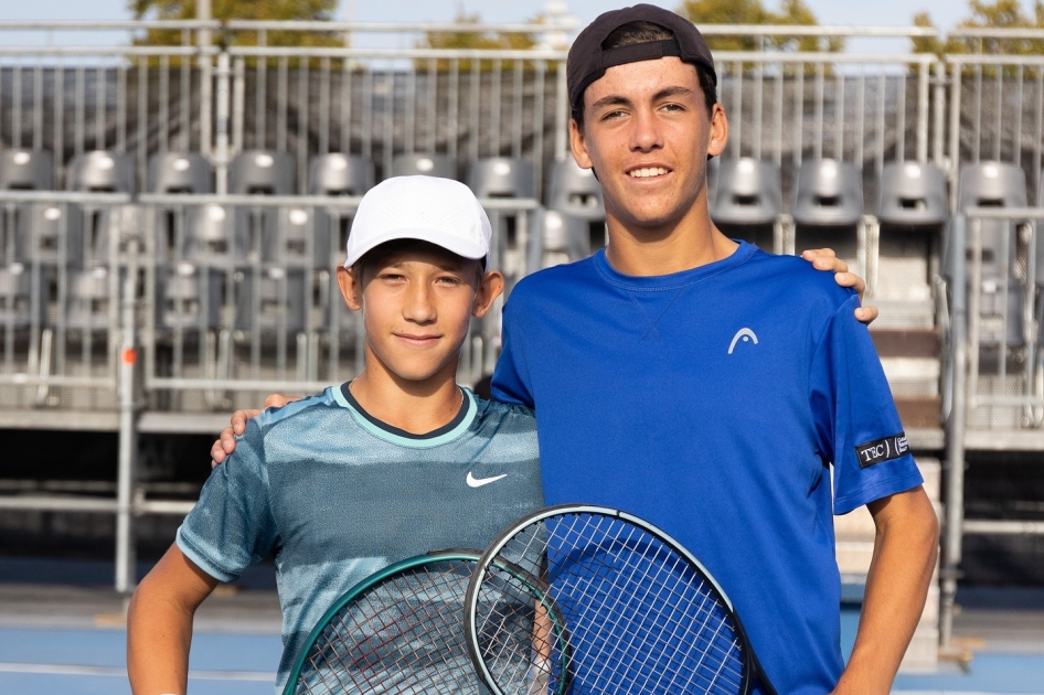 Final de Toni Escarda en el primero de los internacionales infantiles de Barcelona Final de Toni Escarda en el primero de los internacionales infantiles de Barcelona
