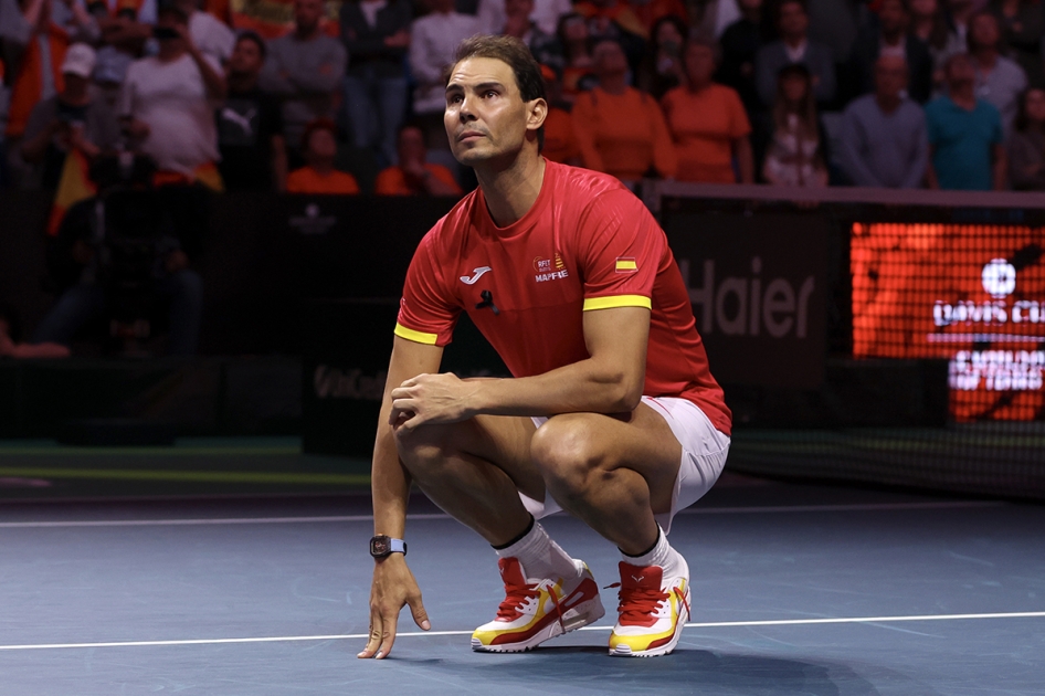 Emotiva despedida de Rafael Nadal en Málaga Emotiva despedida de Rafael Nadal en Málaga
