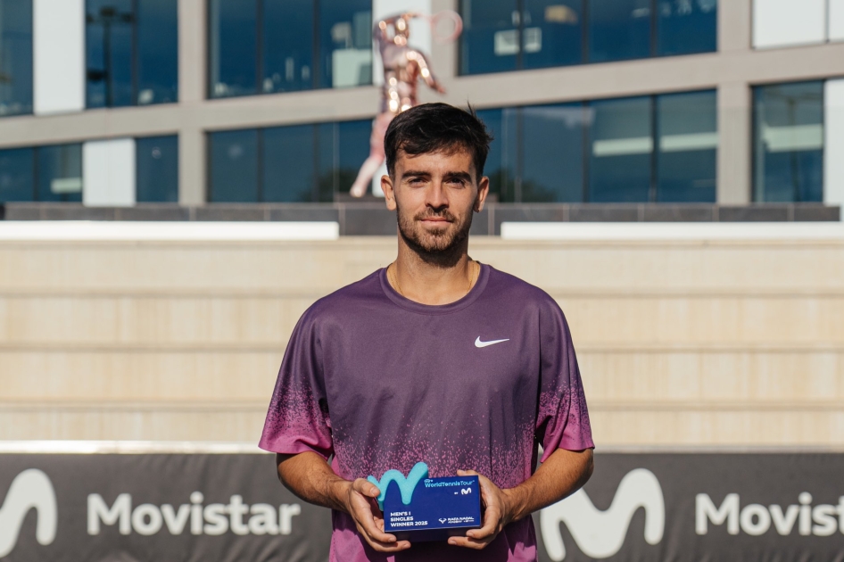 Primer título de Pedro Vives en el torneo que abre la temporada en Manacor Primer título de Pedro Vives en el torneo que abre la temporada en Manacor