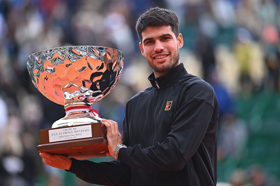 Carlos Alcaraz se corona por primera vez en Montecarlo Carlos Alcaraz se corona por primera vez en Montecarlo