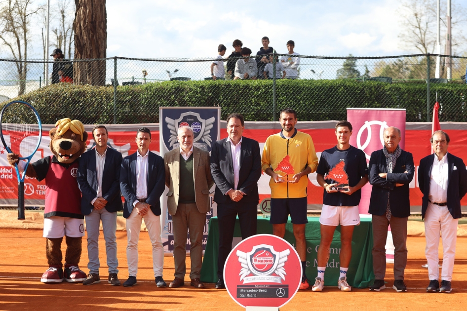 El ATP Challenger de Madrid acaba con triunfo de Kamil Majchrzak El ATP Challenger de Madrid acaba con triunfo de Kamil Majchrzak
