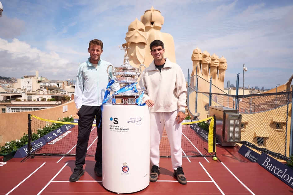 El Barcelona Open Banc Sabadell iza el telón con repóquer de ases El Barcelona Open Banc Sabadell iza el telón con repóquer de ases