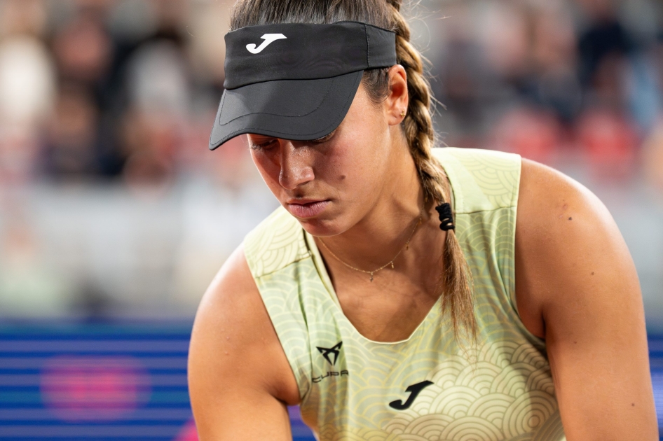 Cuartos de final de Jessica Bouzas en el WTA 250 de Rouen