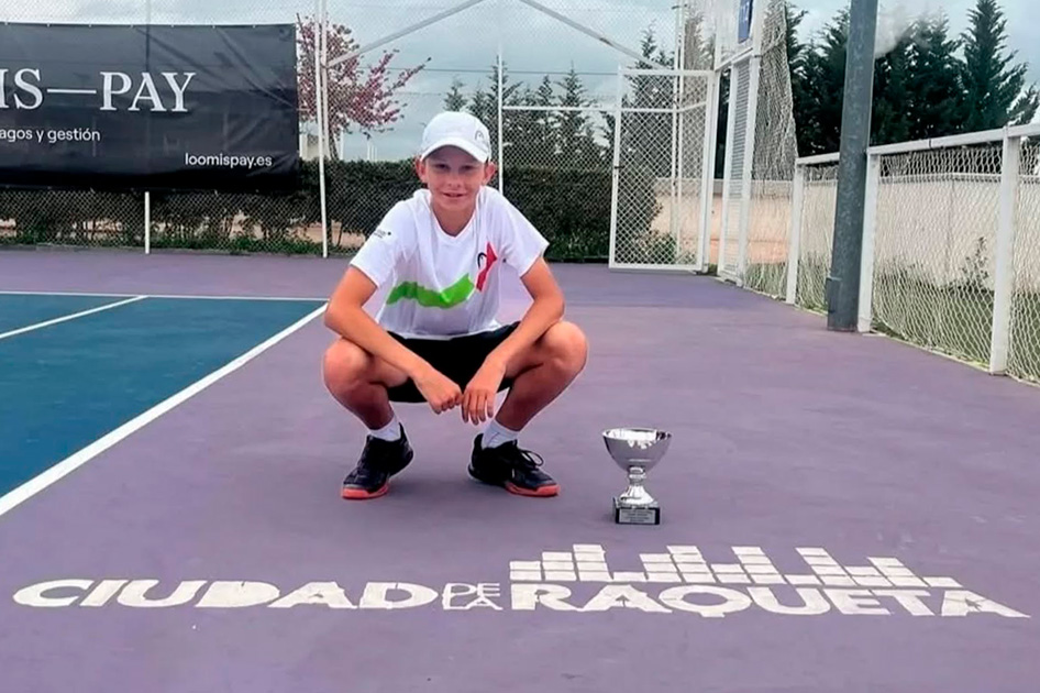 Tomás Martín Duffek suma su primer título internacional Sub'14 en Madrid Tomás Martín Duffek suma su primer título internacional Sub'14 en Madrid