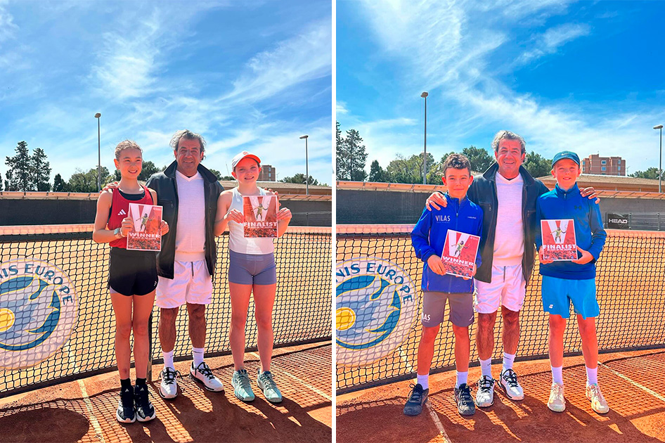 Dominio foráneo en el Tennis Europe Junior Tour Sub'12 de Palmanova Dominio foráneo en el Tennis Europe Junior Tour Sub'12 de Palmanova