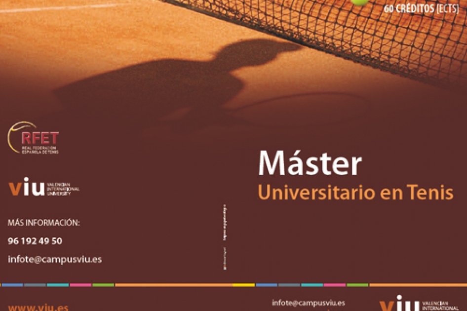 Mster en Enseanza, Entrenamiento y Gestin del Tenis on-line