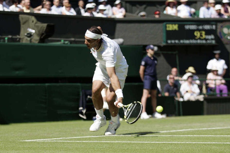 Rafa Nadal y David Ferrer avanzan a tercera ronda en Wimbledon y cae Marcel Granollers Rafa Nadal y David Ferrer avanzan a tercera ronda en Wimbledon y cae Marcel Granollers