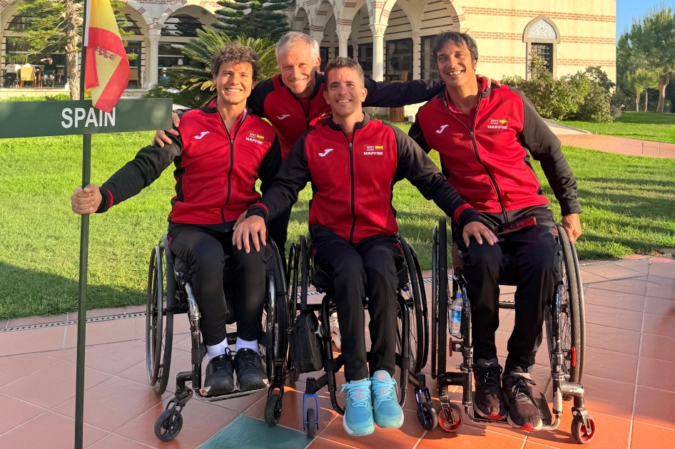 La Selección Española MAPFRE de Tenis en Silla disputa la Copa del Mundo en Turquía La Selección Española MAPFRE de Tenis en Silla disputa la Copa del Mundo en Turquía