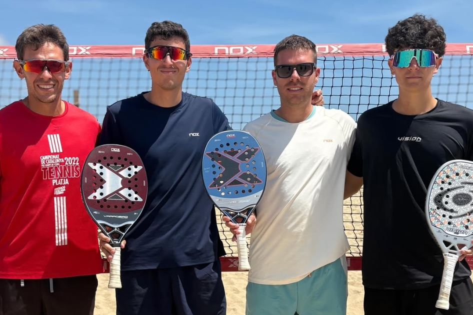 Tres victorias españolas en una nueva doble cita del circuito mundial de tenis playa en El Masnou Tres victorias españolas en una nueva doble cita del circuito mundial de tenis playa en El Masnou