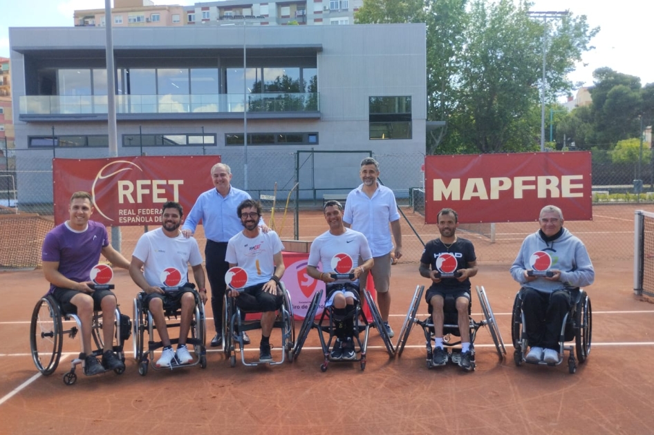 Francesc Prat se reencuentra con la victoria en el Zaragoza Open de la Liga MAPFRE de Tenis Silla Francesc Prat se reencuentra con la victoria en el Zaragoza Open de la Liga MAPFRE de Tenis Silla