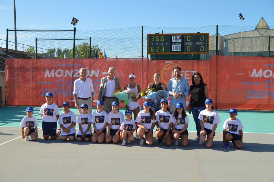 Alba Rey se ve superada por la británica Alice Gillan en el Trofeo Conchita Martínez de Monzón Alba Rey se ve superada por la británica Alice Gillan en el Trofeo Conchita Martínez de Monzón