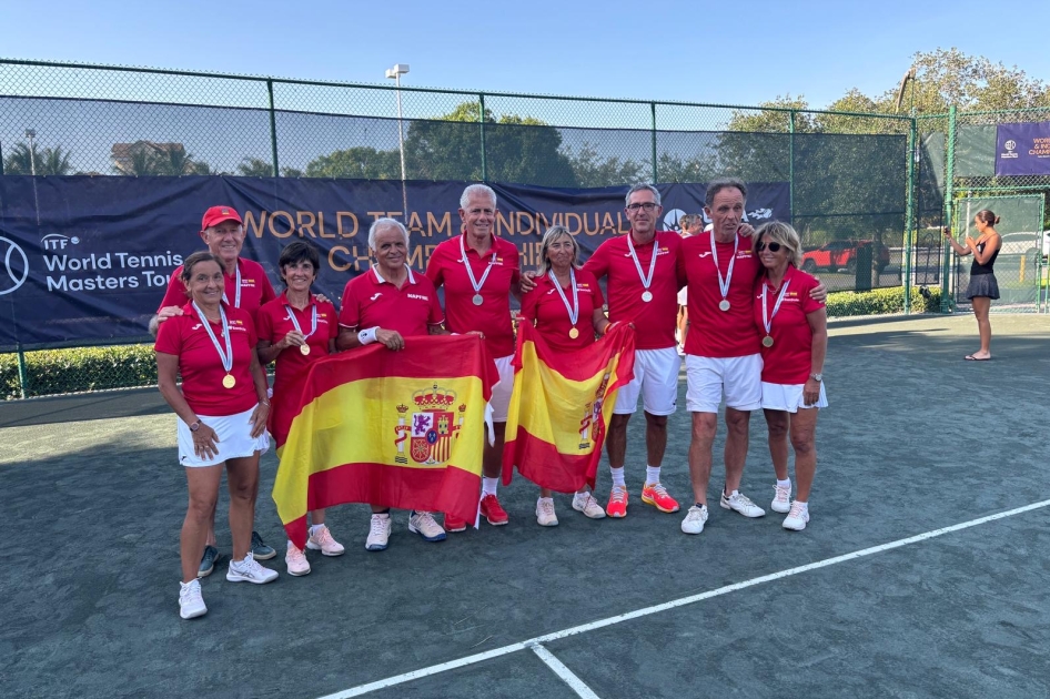Una medalla de plata y dos de bronce para las selecciones españolas en el Mundial de veteranos +60 a +70 de Florida Una medalla de plata y dos de bronce para las selecciones españolas en el Mundial de veteranos +60 a +70 de Florida