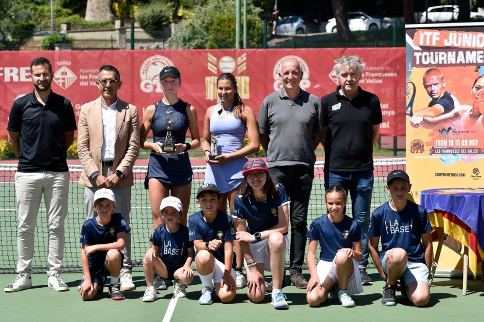 Final de Celia Ansn en el internacional jnior de Les Franqueses del Valls