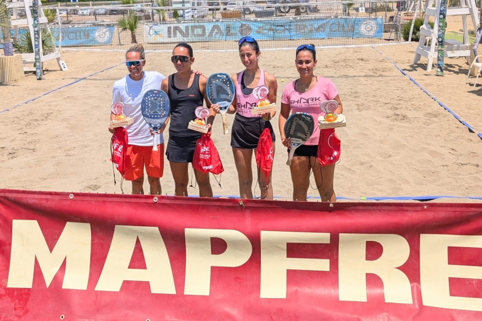 Ganadores de la Liga MAPFRE de Tenis Playa en Vera Ganadores de la Liga MAPFRE de Tenis Playa en Vera