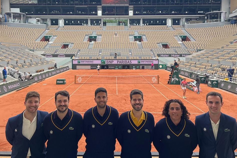 Árbitros españoles en Roland Garros Árbitros españoles en Roland Garros