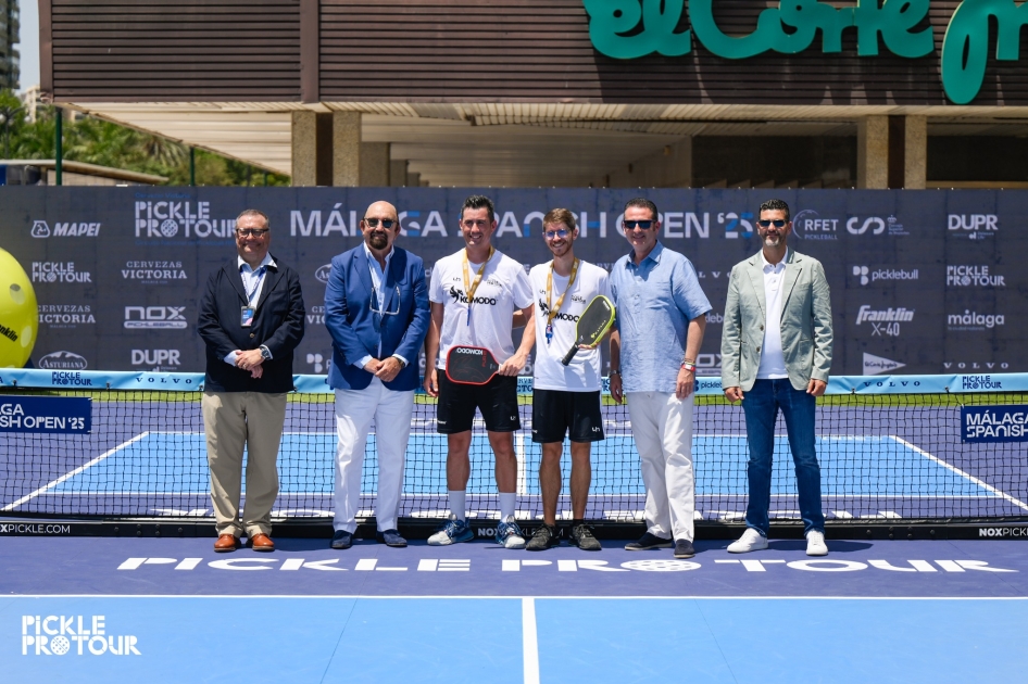 Ganadores del torneo inaugural del Pickle Pro Tour en el Málaga Spanish Open '25 Ganadores del torneo inaugural del Pickle Pro Tour en el Málaga Spanish Open '25