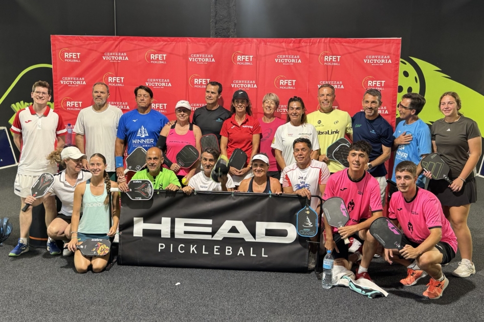 Primera concentración de la preselección española de pickleball en Madrid Primera concentración de la preselección española de pickleball en Madrid