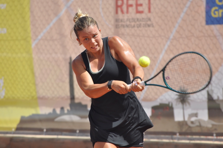 Ariana Geerlings cumple con su condicin de favorita en Las Palmas de Gran Canaria