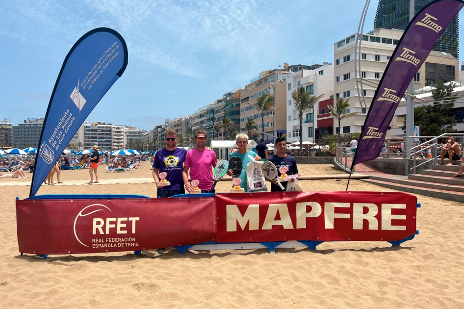 La Liga MAPFRE de Tenis Playa visita Las Palmas de Gran Canaria La Liga MAPFRE de Tenis Playa visita Las Palmas de Gran Canaria