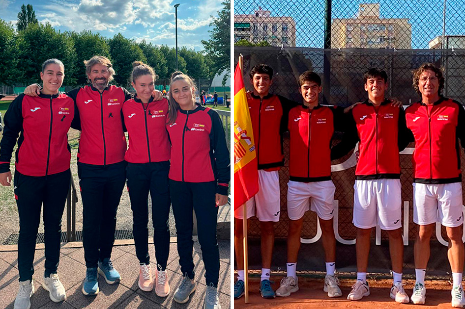 La Selecciones Espaolas Sub'16 masculina y Sub'18 femenina jugarn las fases finales de las Copa de Verano